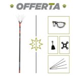 Abbacchiatore Elettrico a Batteria V34 0111 c/Asta Telescopica - JOLLY ITALIA