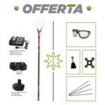 Abbacchiatore Elettrico a Batteria V34 0111 + KIT 0003 (Adattatore x Batteria + 2 Batterie + CaricaBatteria - JOLLY ITALIA