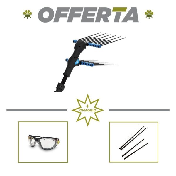 Abbacchiatore Elettrico a Batteria ALICE STAR ECO PLUG IN - Campagnola